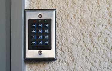 Self Check in with keypad look